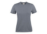 Heavier Pro Lady T-shirt STEEL GREY M