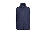 Sideflip fleece vest Navy S