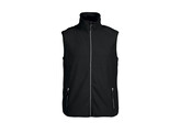 Sideflip fleece vest Black 5XL