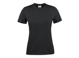 Light T-shirt Lady Black L
