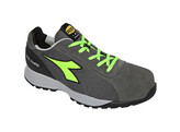 GLOVE MDS TEXT LOW S1P HRO SRC COAL/GREEN FLUO 37