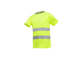 3867 T-shirt Cartura Fluo Geel 2XL
